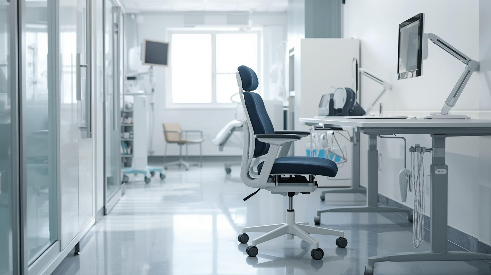 Ergonomic Chair & Workstations for Healthcare Staff