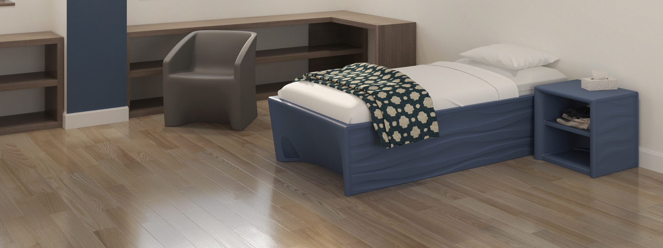 Behavioural Health Beds & Night Tables