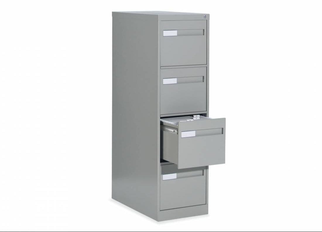 2600 Plus Series Vertical Filing Cabinets | Recessed Pulls Vertical File Global Furniture Group 