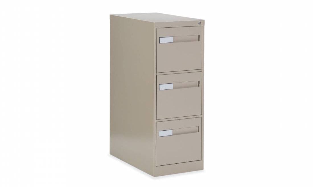 2600 Plus Series Vertical Filing Cabinets | Recessed Pulls Vertical File Global Furniture Group 