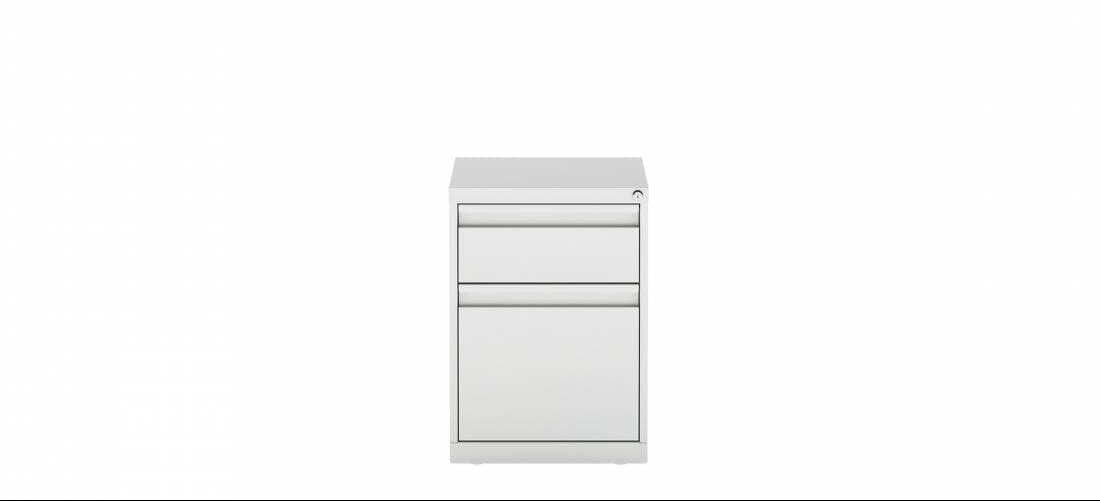 9300P Series Mobile Pedestal Series | Locking Storage Cabinet on Casters Pedestal Global Furniture Group 