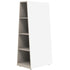 AF Mobile Wood Charting Whiteboard & Storage Cabinet