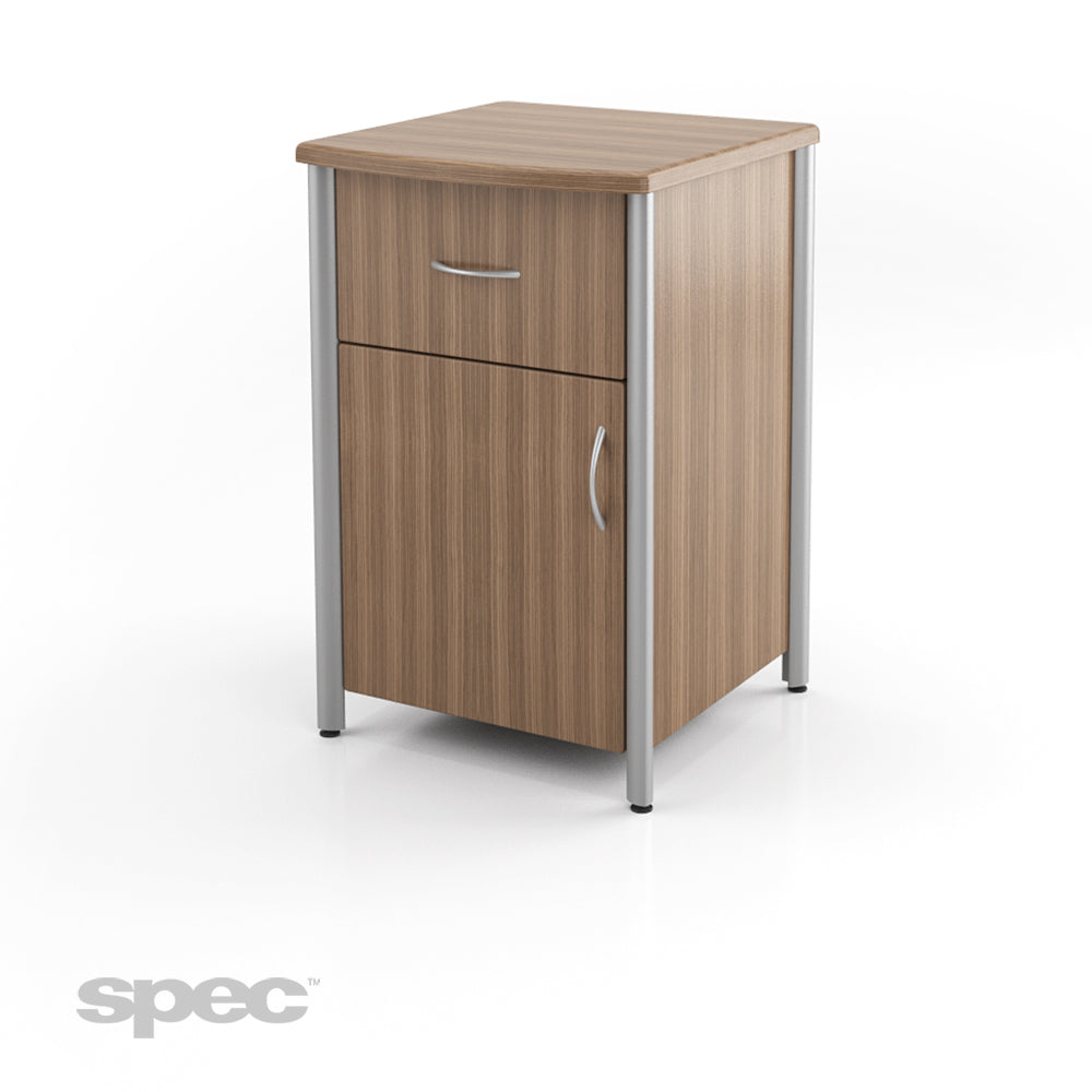 SPEC Healthcare Bedside Cabinets & Casegoods – Easy-Clean Patient Room Furniture