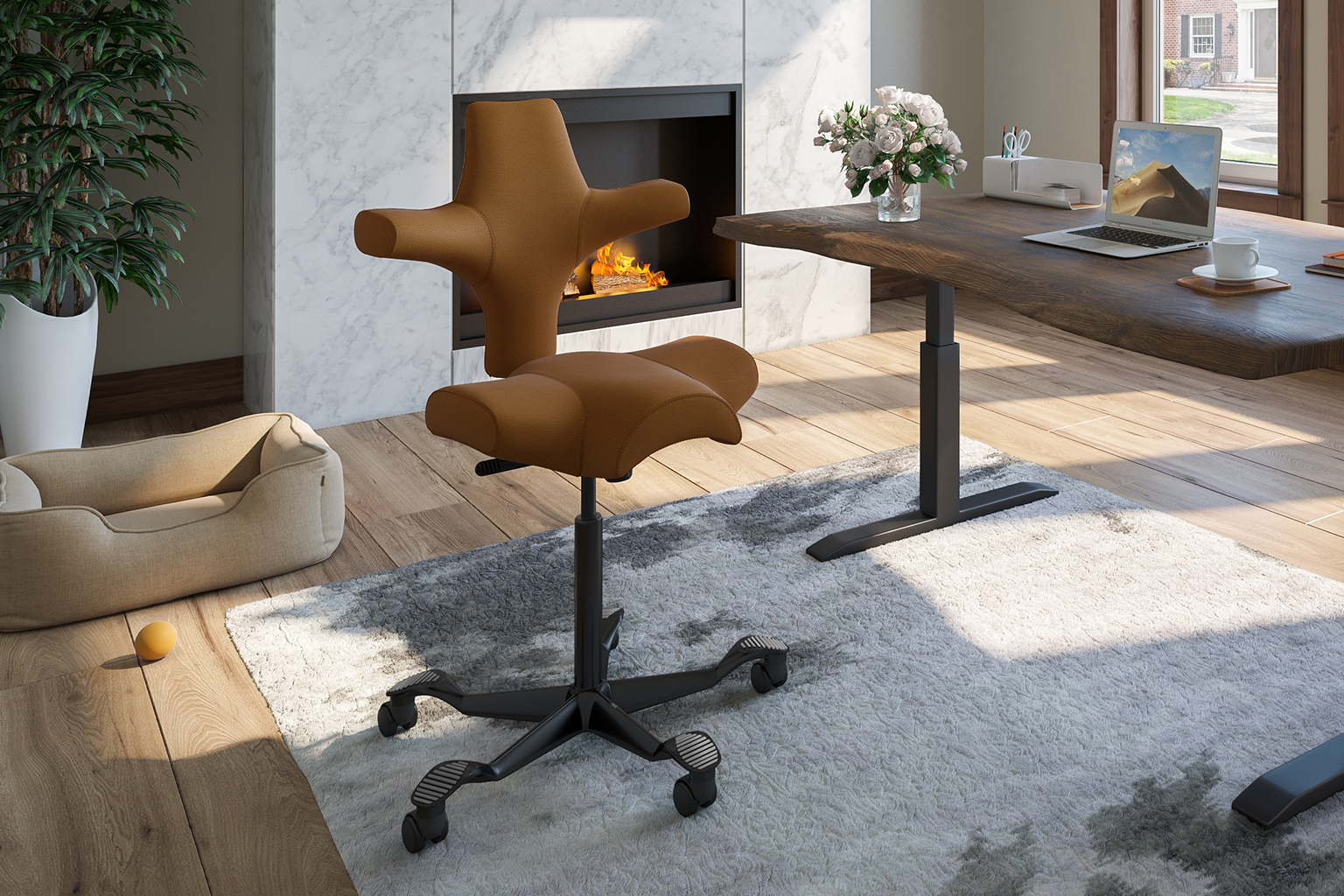 HÅG Capisco Ergonomic Office Chair | Active Sitting Saddle Seat | 9to5 Seating