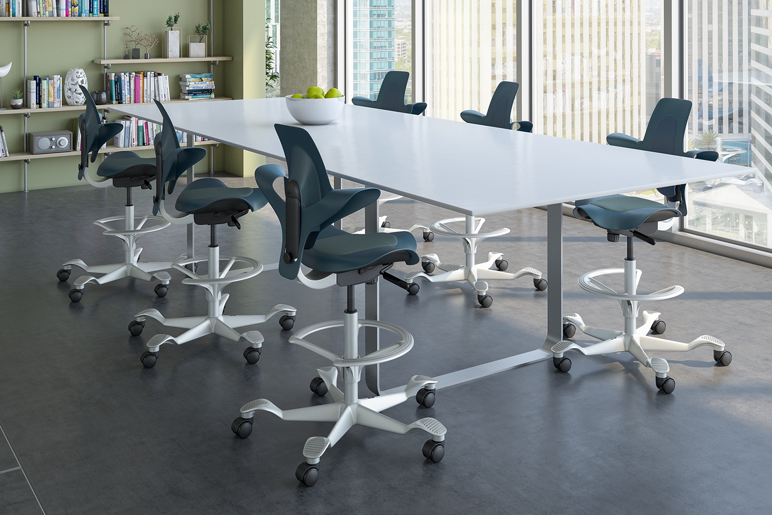 HÅG Capisco Plus Ergonomic Office Chair | Saddle Seat for Active Sitting | 9to5 Seating