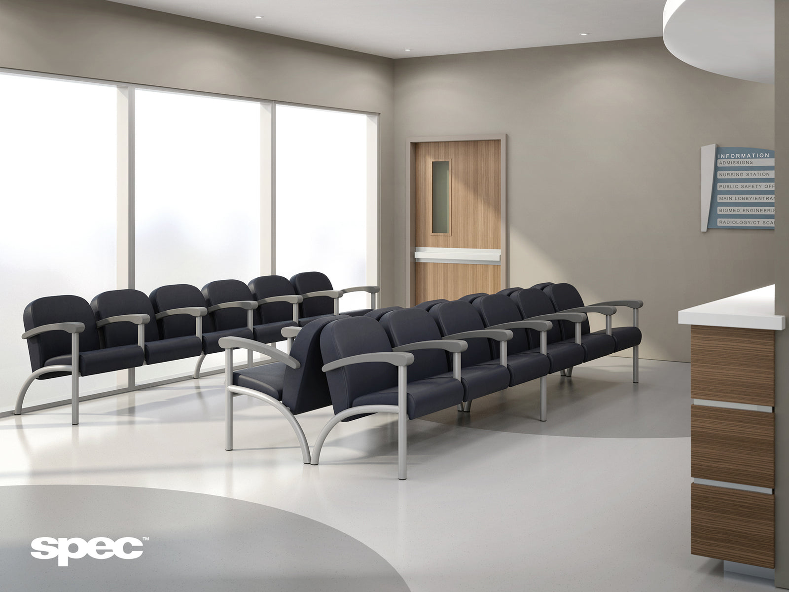 Spec Companion Seating – Durable, Antimicrobial Healthcare Chairs for Clinics & Hospitals