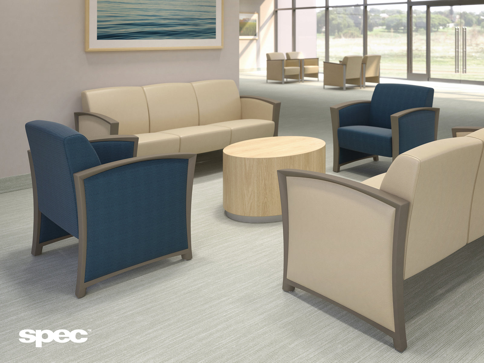 Dignity Series Behavioral Health Furniture – Durable & Calming Healthcare Seating