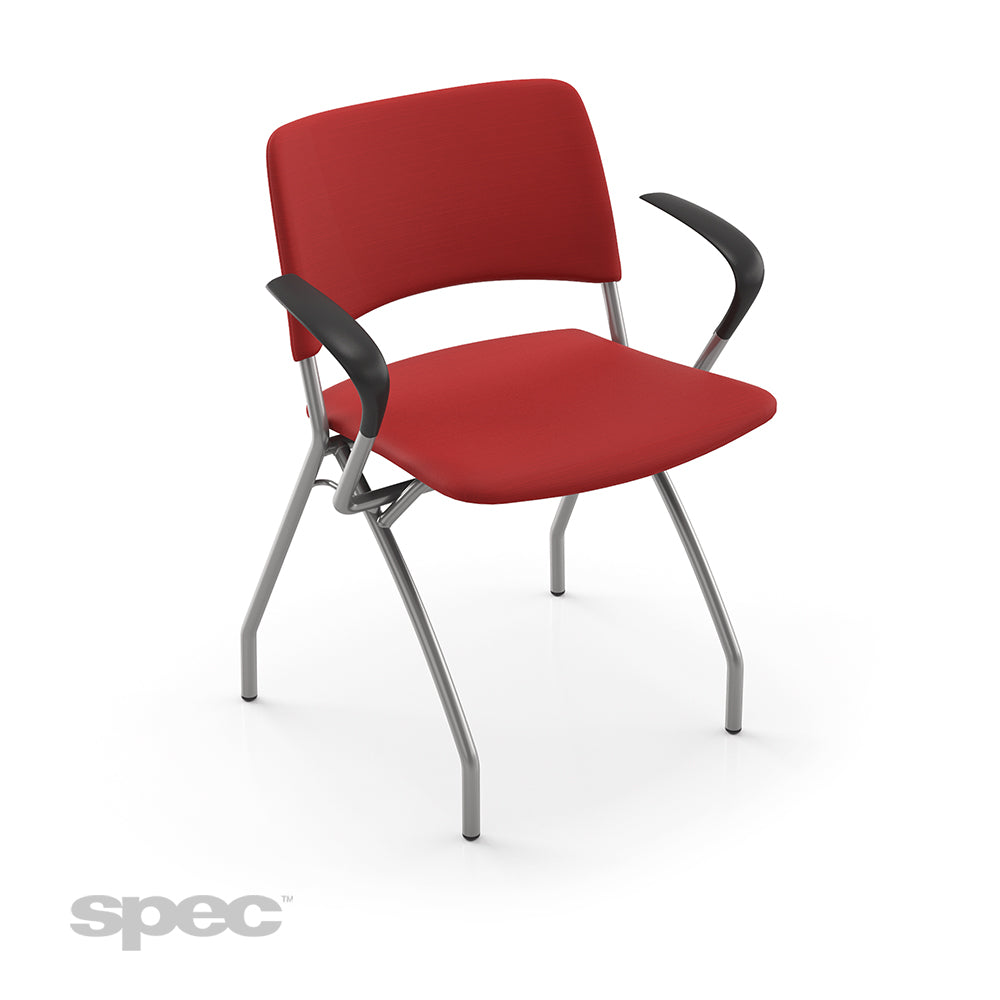 Eighteen5 Heavy-Duty Nesting Chairs – 500lb Capacity, Space-Saving & Healthcare-Ready