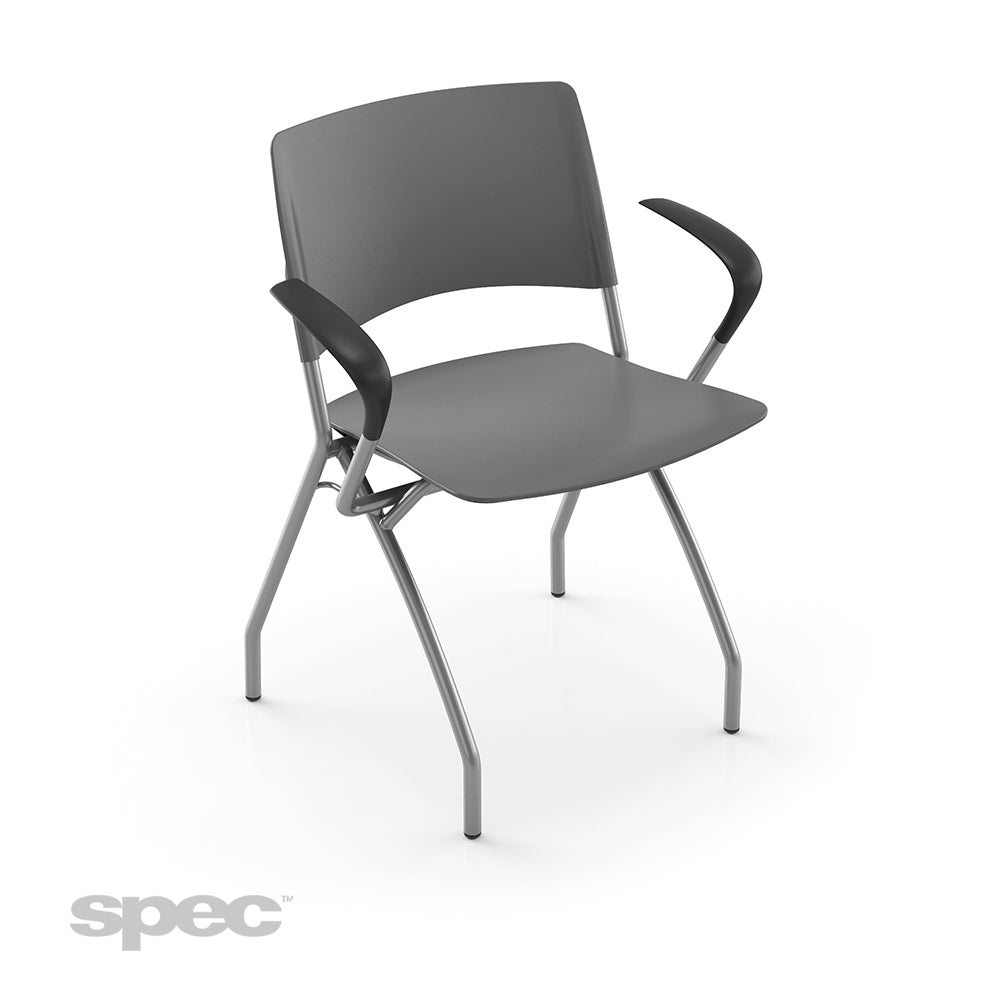 Eighteen5 Heavy-Duty Nesting Chairs – 500lb Capacity, Space-Saving & Healthcare-Ready