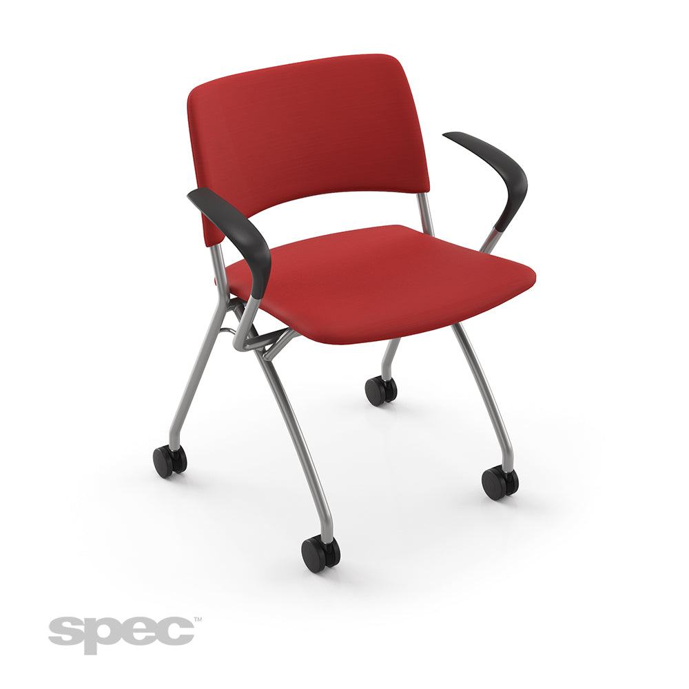 Eighteen5 Heavy-Duty Nesting Chairs – 500lb Capacity, Space-Saving & Healthcare-Ready