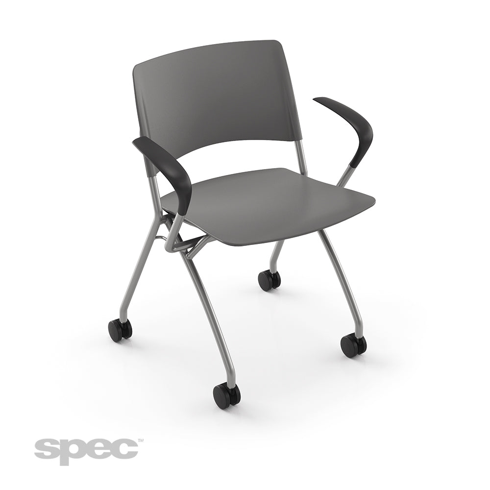Eighteen5 Heavy-Duty Nesting Chairs – 500lb Capacity, Space-Saving & Healthcare-Ready