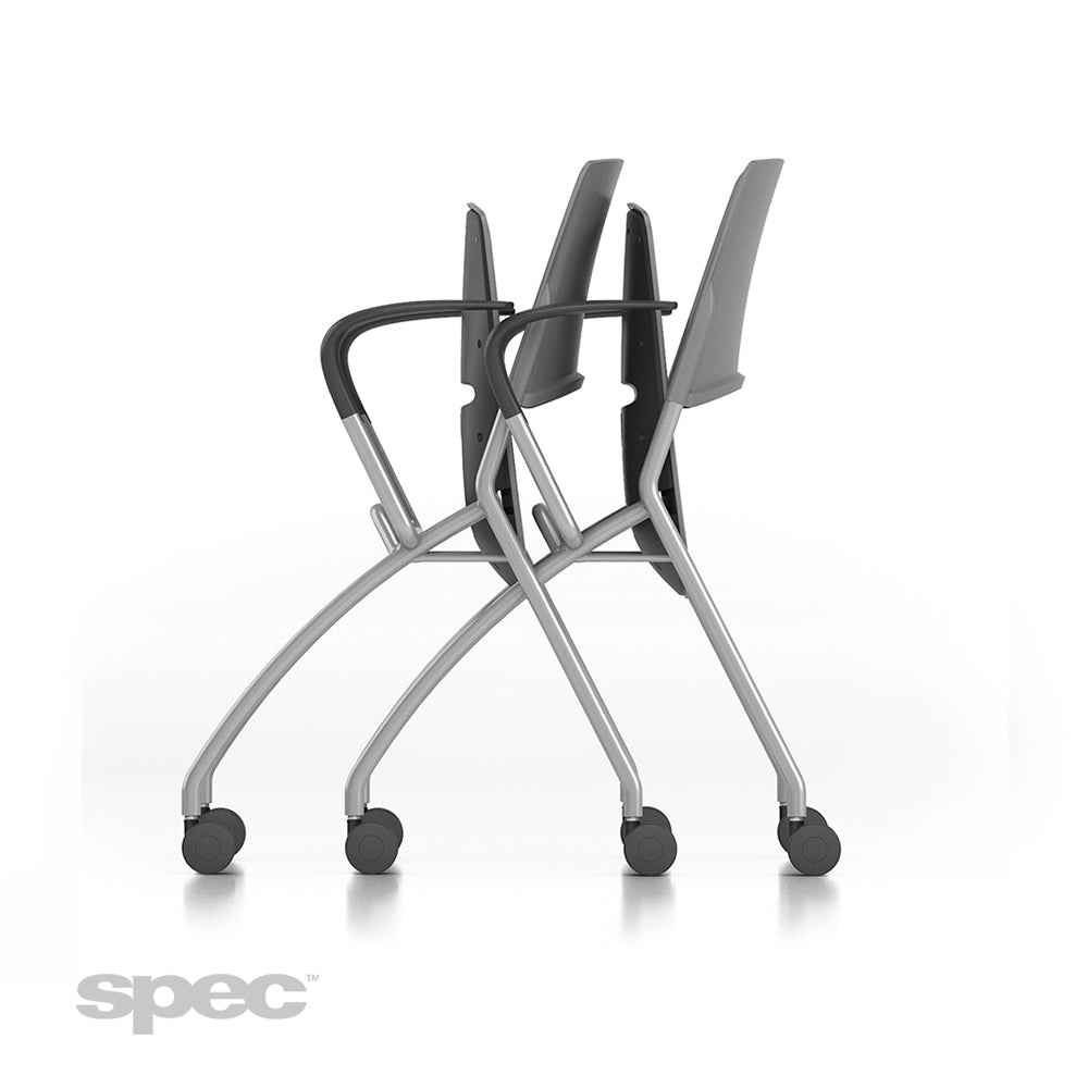 Eighteen5 Heavy-Duty Nesting Chairs – 500lb Capacity, Space-Saving & Healthcare-Ready