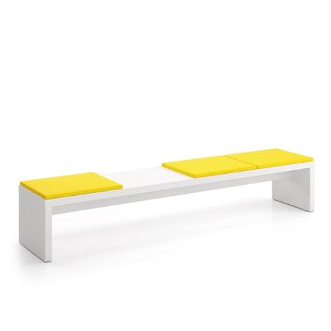 EndZone Bench – Customizable Seating with Power Options | Healthcare & Office Use