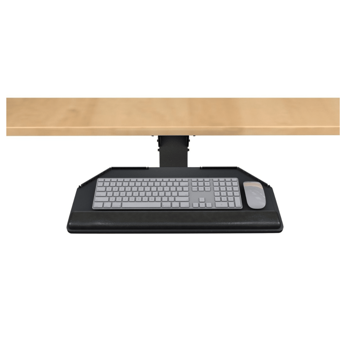 Fellowes Solution 2cc Ergonomic Keyboard Combo: Clinical Corner Workstation Arm & Platform