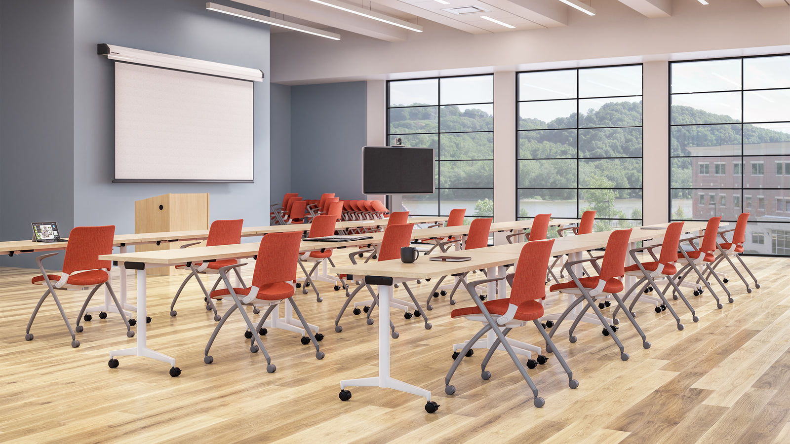 SitOnIt Flyte Nesting & Stacking Chair | Space-Saving & Mobile