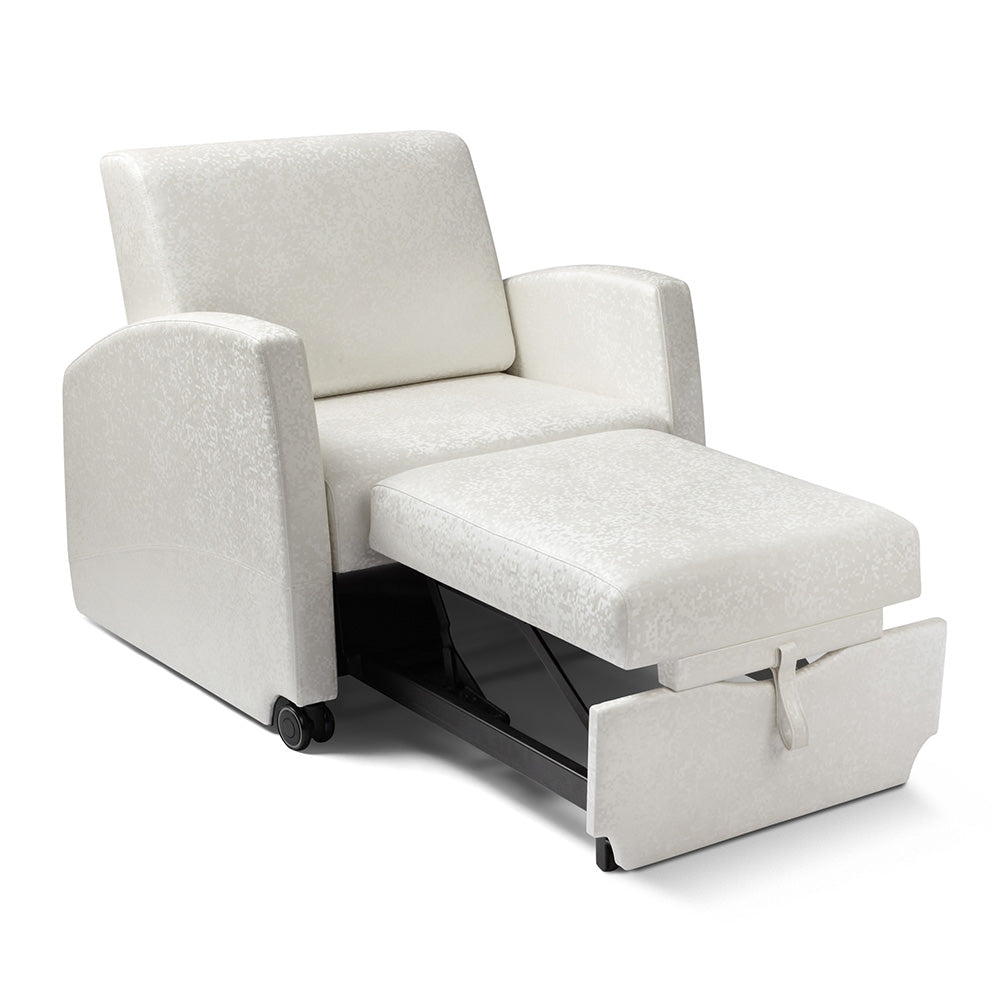 Foster Healthcare Sleep Chair: 3-Position (Sit, Lounge, Sleep) for Patient Comfort & Caregiver Support