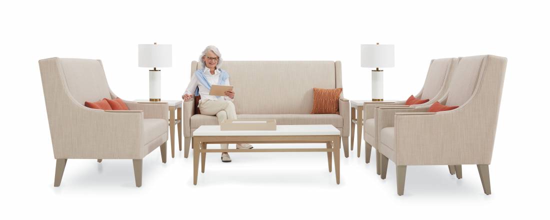 GC Vitrola Lounge Seating – Healthcare & Hospitality-Ready Sofas, Chairs & Benches