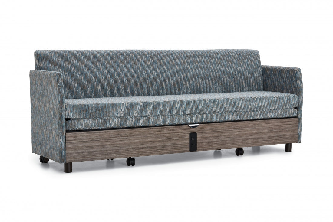 Global Dreme Convertible Sleeper Sofa – Space-Saving & Healthcare-Ready