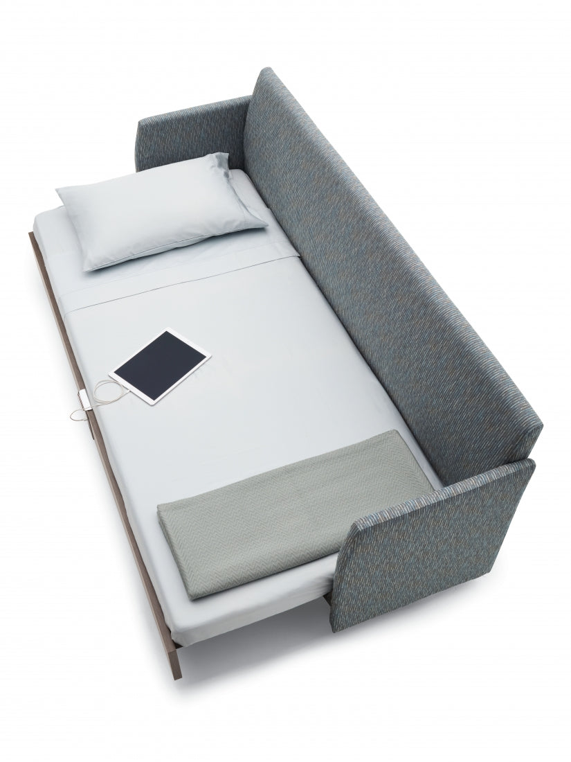 Global Dreme Convertible Sleeper Sofa – Space-Saving & Healthcare-Ready