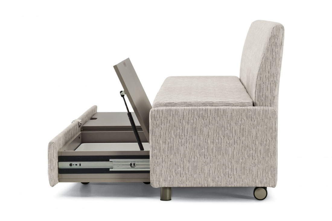 Global Dreme Convertible Sleeper Sofa – Space-Saving & Healthcare-Ready