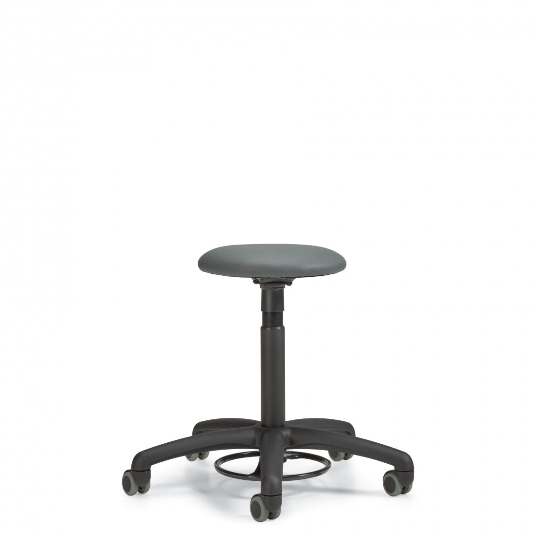 Global Foot-Activated Adjustable Stools – Ergonomic Swivel Seating for Labs & Clinics