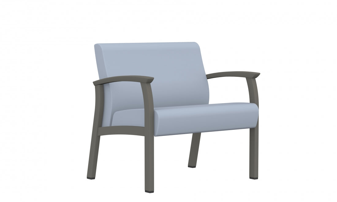 Global Primacare Guest Series – Heavy-Duty Steel Healthcare Seating for High-Traffic Areas