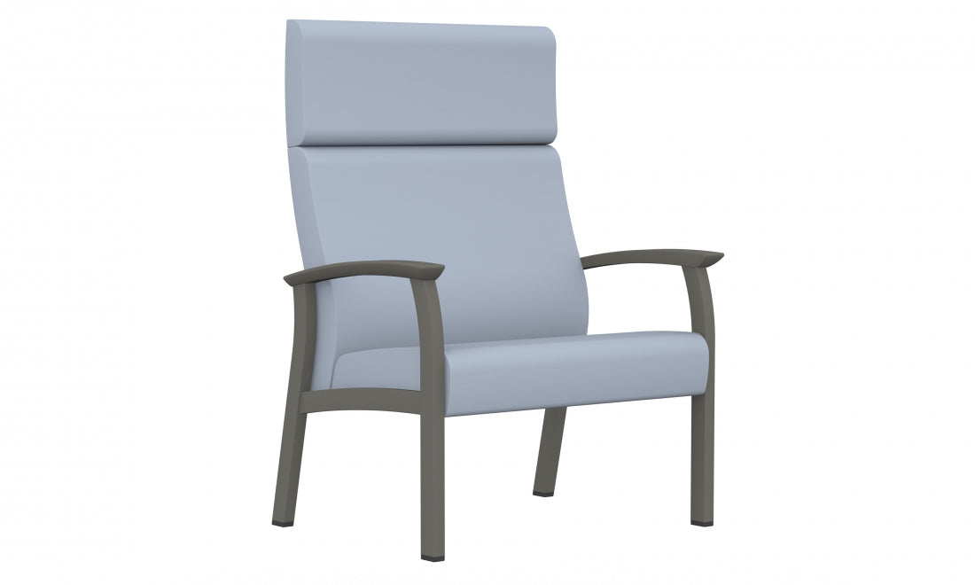 Global Primacare Bariatric Seating – 500lb Capacity, Infection-Resistant Healthcare Chairs