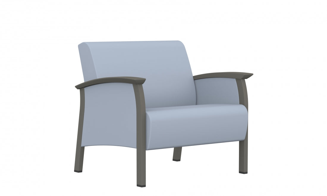 Global Primacare Lounge Seating Series - Durable, Modular Healthcare Furniture
