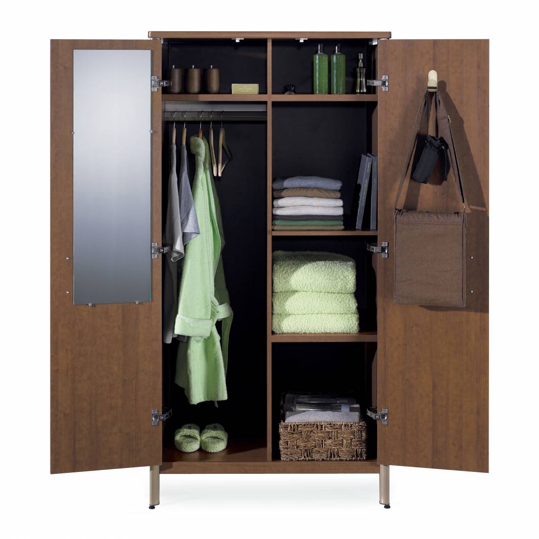 Global Sonoma Wardrobes – Space-Saving, Durable & Ventilated Storage for Care Homes