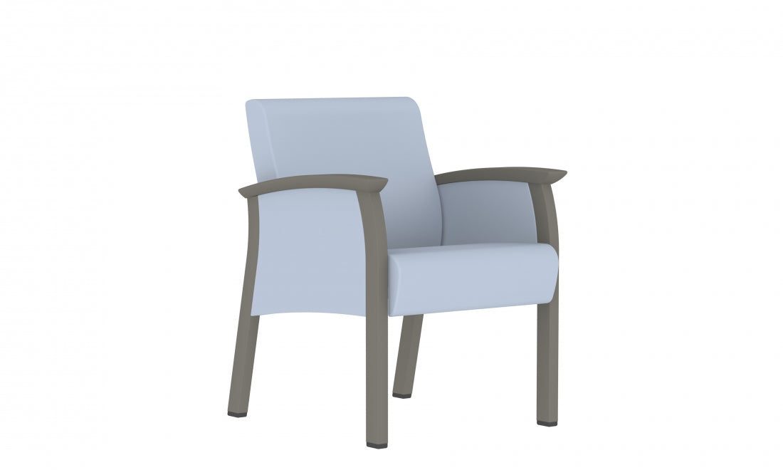 Global Primacare Guest Series – Heavy-Duty Steel Healthcare Seating for High-Traffic Areas