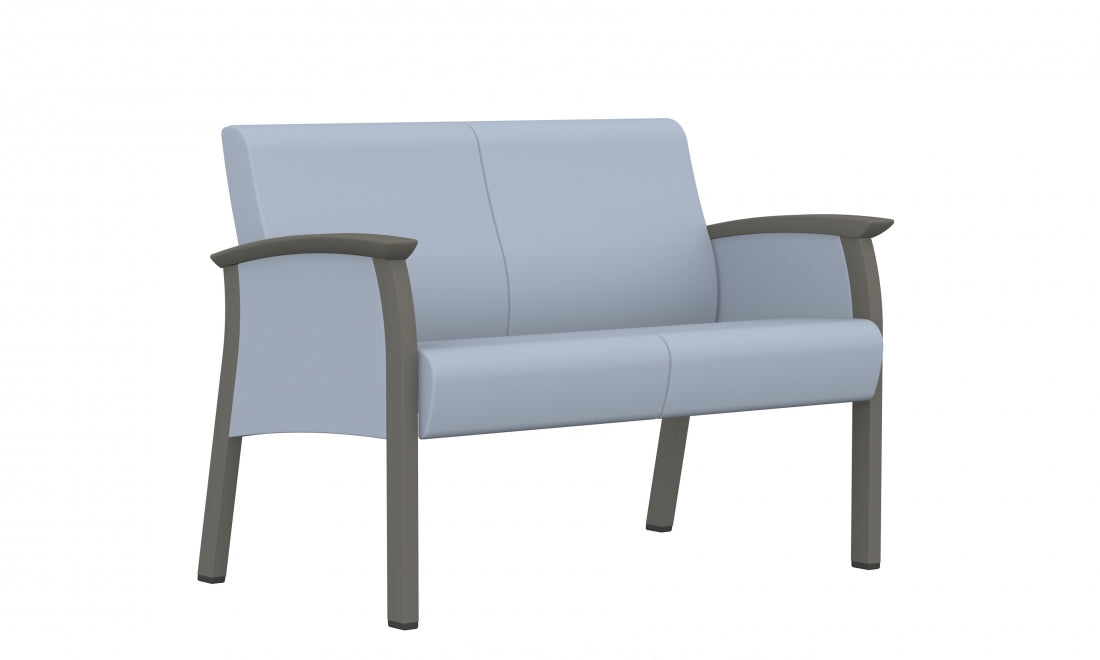 Global Primacare Guest Series – Heavy-Duty Steel Healthcare Seating for High-Traffic Areas