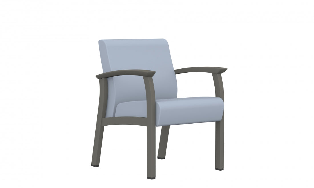 Global Primacare Guest Series – Heavy-Duty Steel Healthcare Seating for High-Traffic Areas
