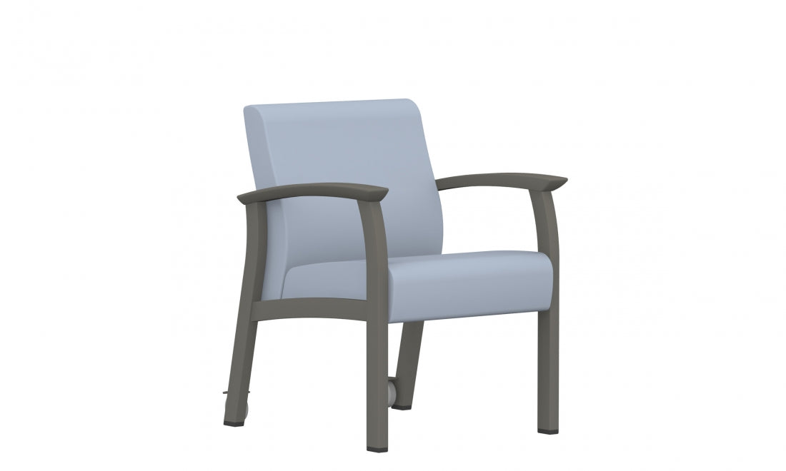 Global Primacare Guest Series – Heavy-Duty Steel Healthcare Seating for High-Traffic Areas