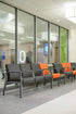 Global Primacare Guest Series – Heavy-Duty Steel Healthcare Seating for High-Traffic Areas