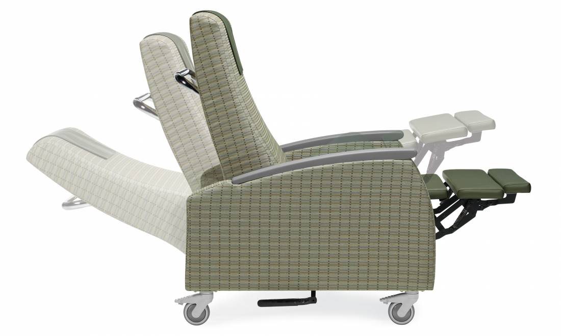 Primacare Heavy-Duty Recliner – Healthcare & Patient Room Chair