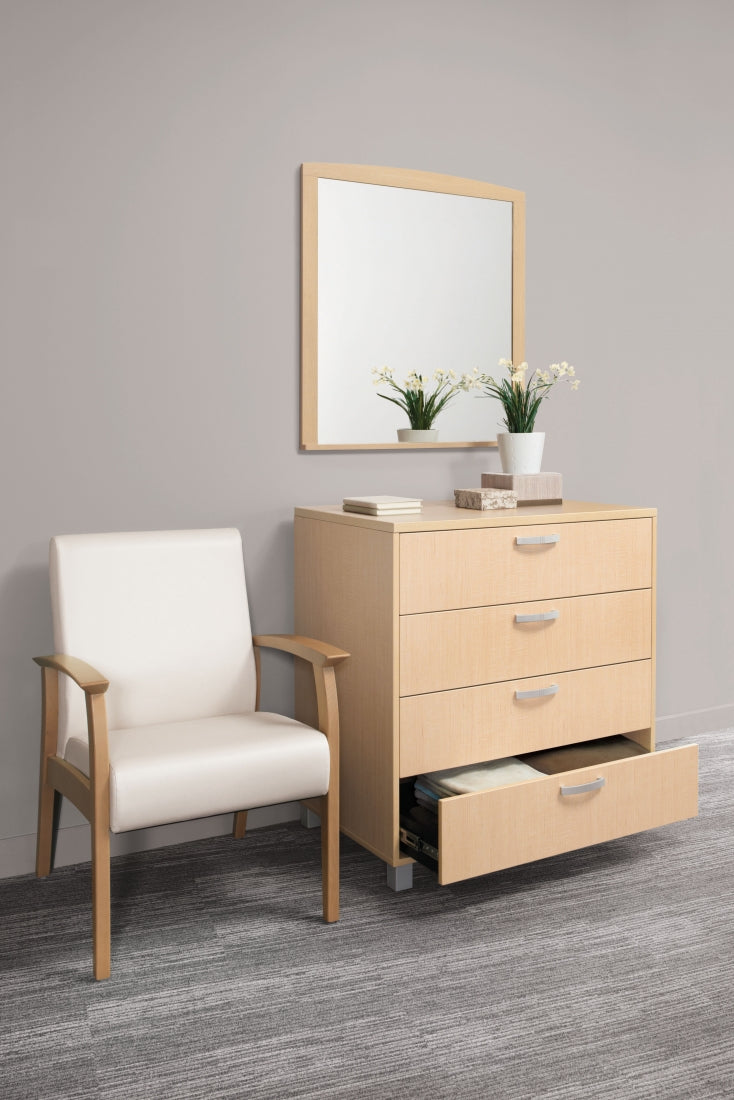 GlobalCare Aldon Dressers – Affordable, Durable & Easy-Clean Patient Room Furniture