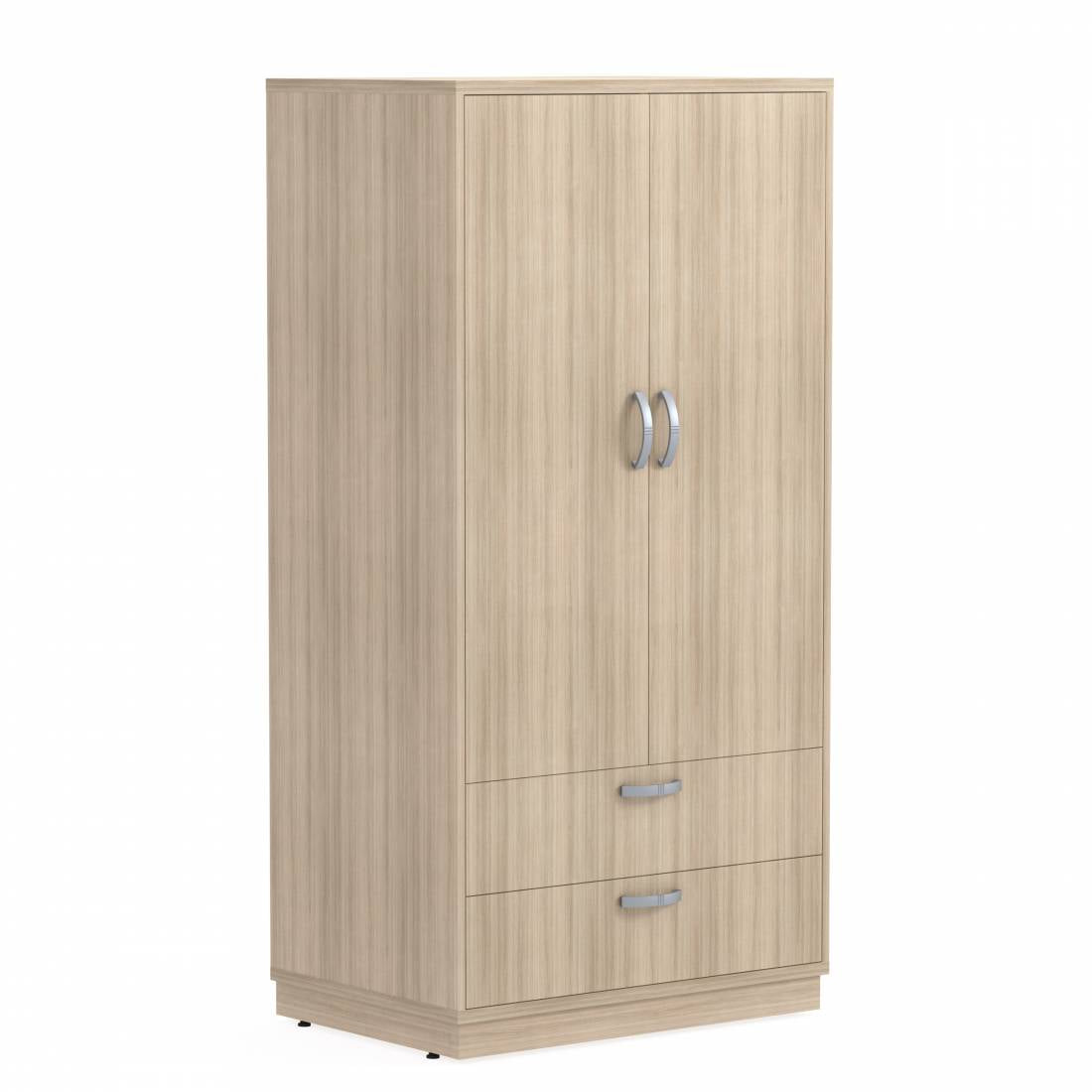GlobalCare Aldon Wardrobes – Space-Saving Storage for Patient & Resident Rooms