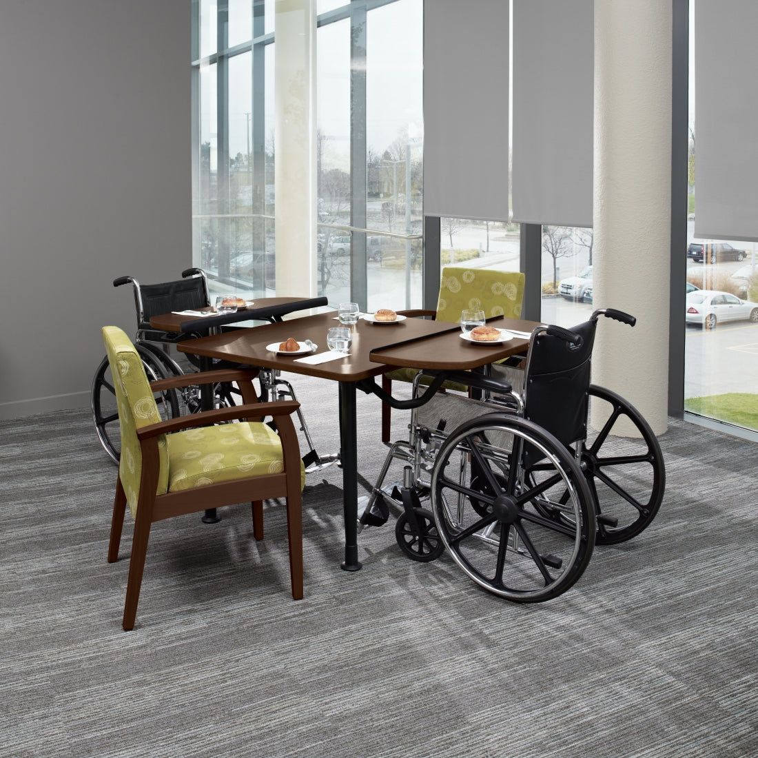 Globalcare Enable Dining Room Tables - Wheelchair Friendly Options