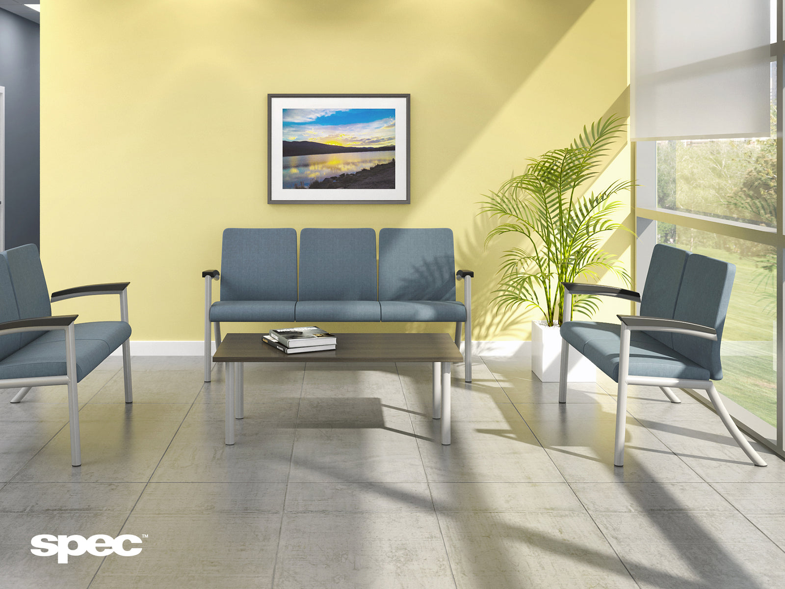Spec Gravity Seating Collection – Waiting & Lounge Chairs for Healthcare