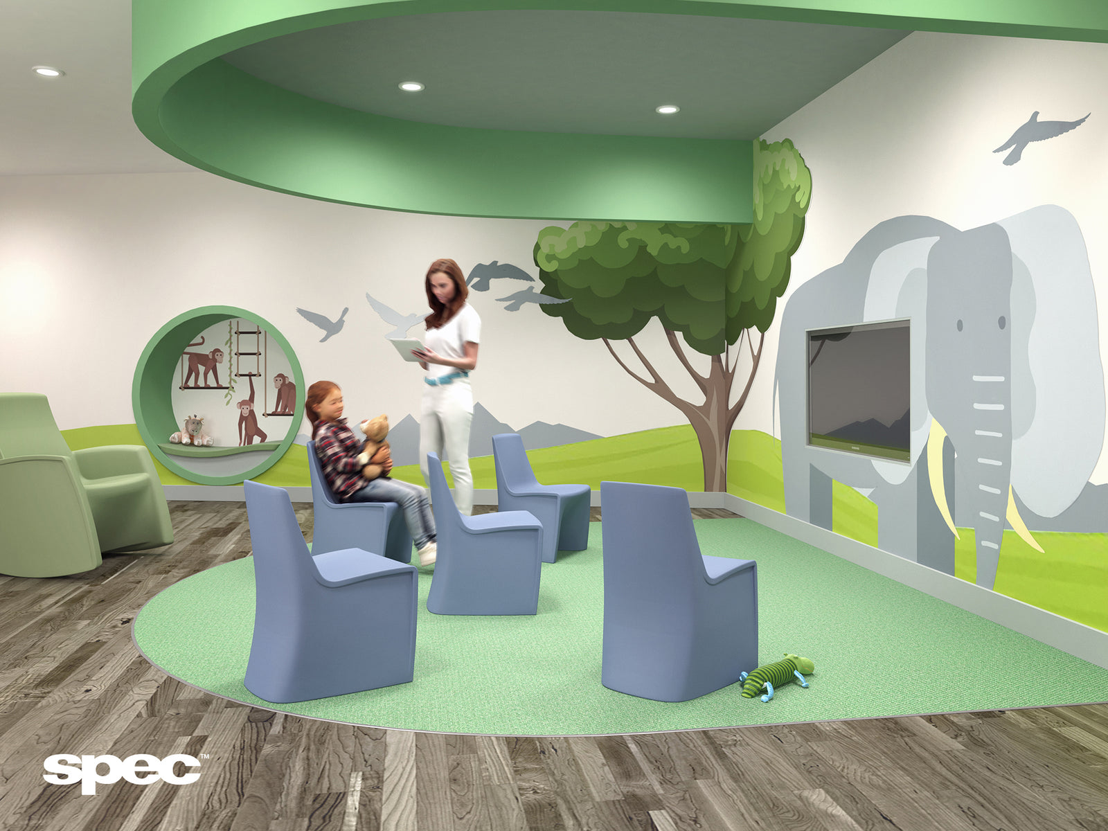 SPEC HARDI Kids' Chairs – Durable, Award-Winning Pediatric Seating