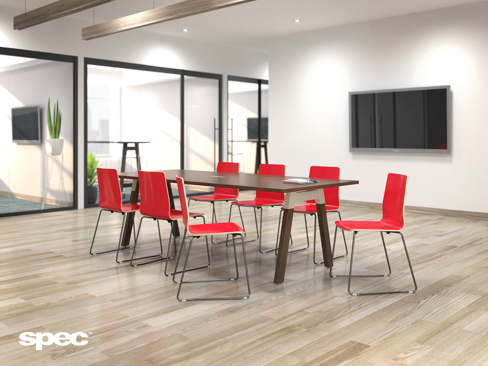 SPEC Jazzy Chairs & Stools – Customizable, Stackable Seating for Modern Spaces