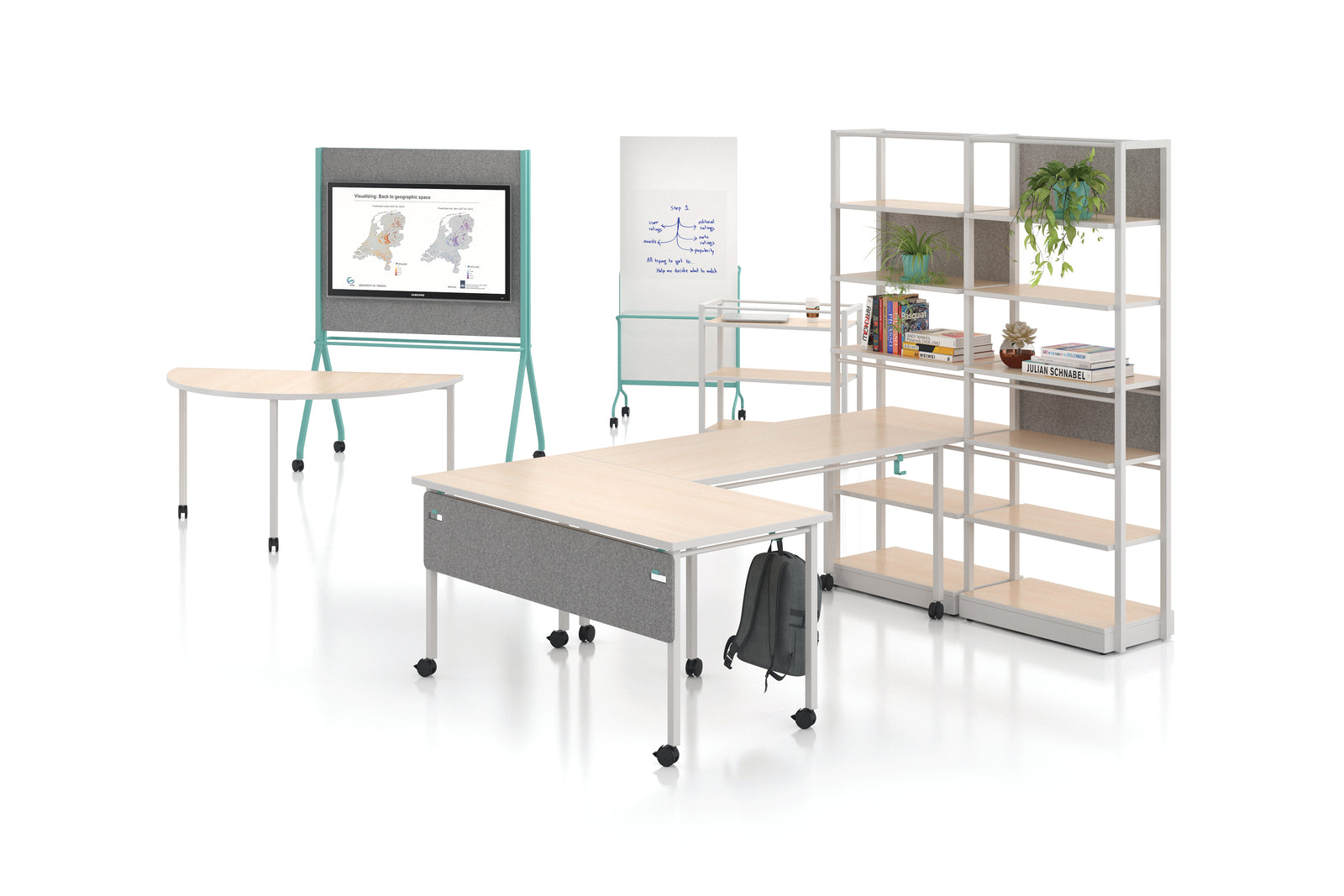 Spec Latch Conference Table – Modular, Reconfigurable Furniture for Healthcare