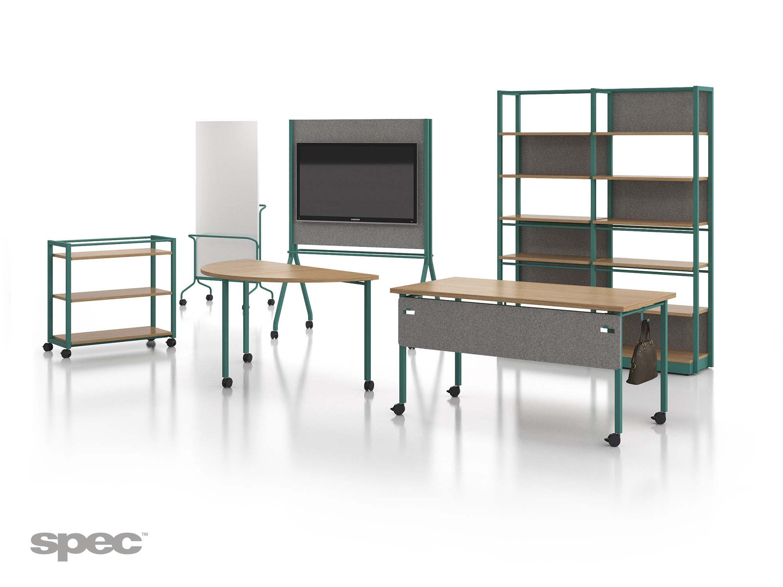 Spec Latch Conference Table – Modular, Reconfigurable Furniture for Healthcare