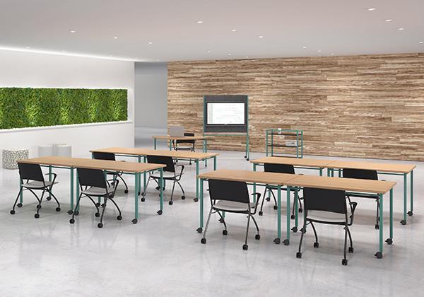 Spec Latch Conference Table – Modular, Reconfigurable Furniture for Healthcare