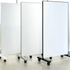 eM Mobile Clinical Magnetic Glass Whiteboard