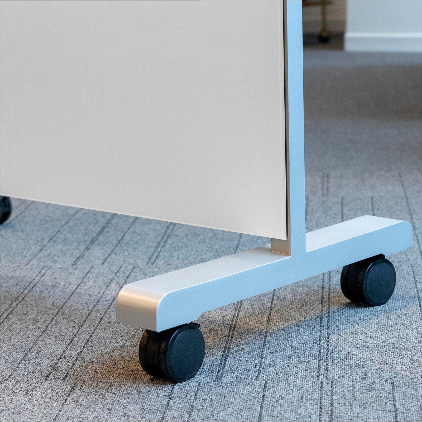 eM Mobile Clinical Magnetic Glass Whiteboard