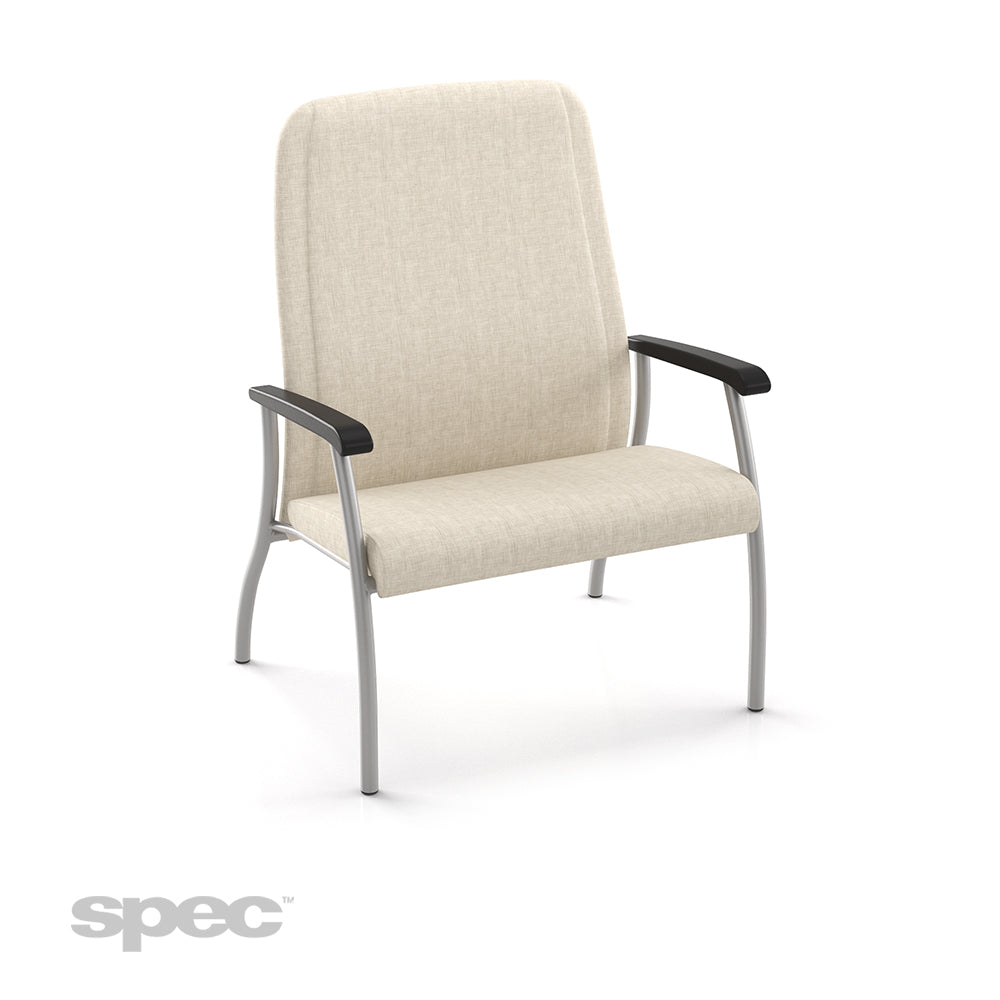 Midway Bariatric Chairs by Spec – 750 lb Capacity Waiting Room & Healthcare Seating