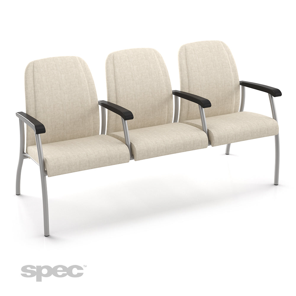 SPEC Midway Chairs – Durable, Space-Saving Public Seating for Healthcare & Waiting Areas