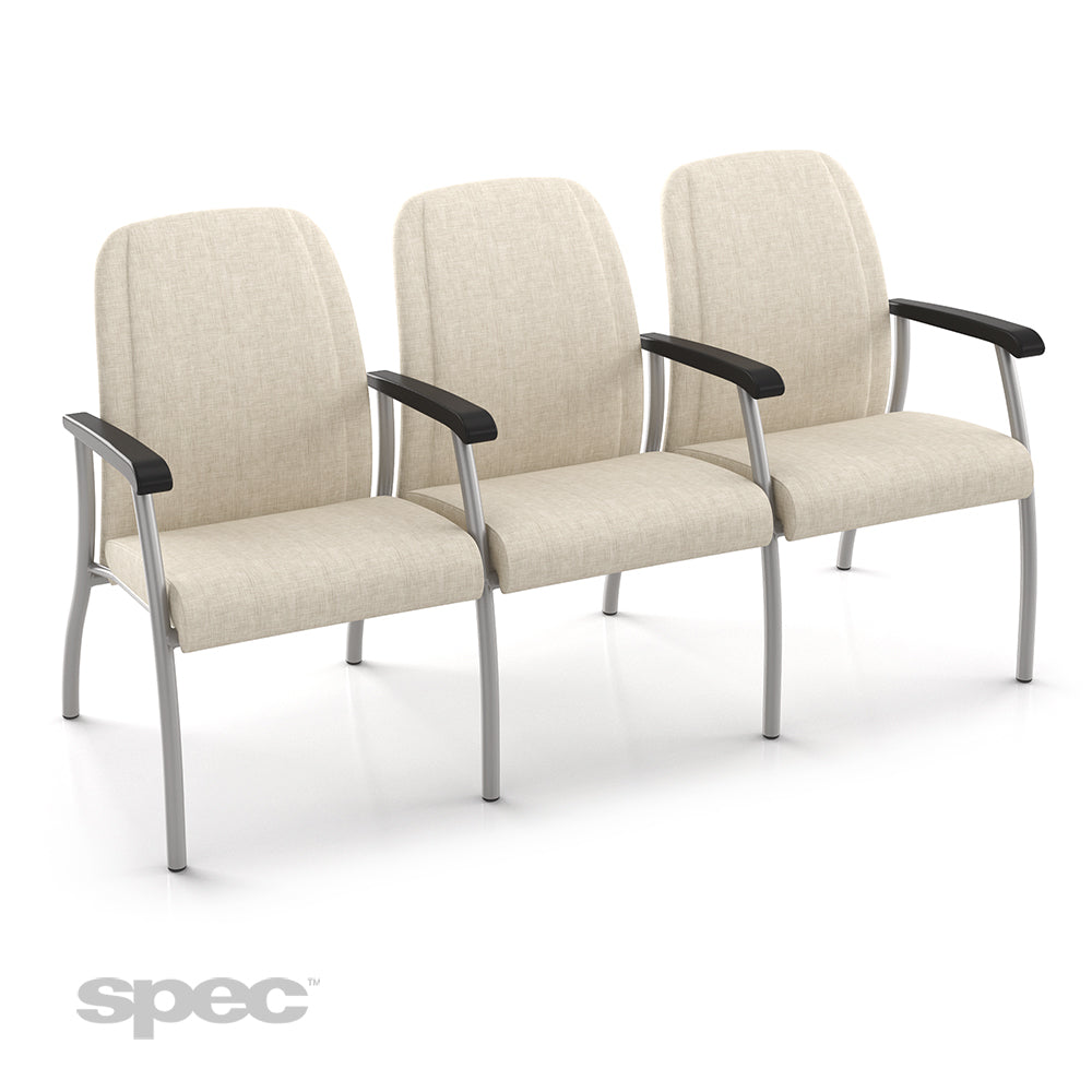 SPEC Midway Chairs – Durable, Space-Saving Public Seating for Healthcare & Waiting Areas