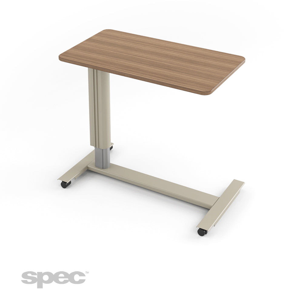 SPEC Overbed Tables – Adjustable Hospital Tables with Infection-Resistant Features